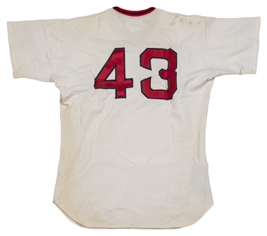 1978 Dennis Eckersley Game Used Boston Red Sox Home Jersey 